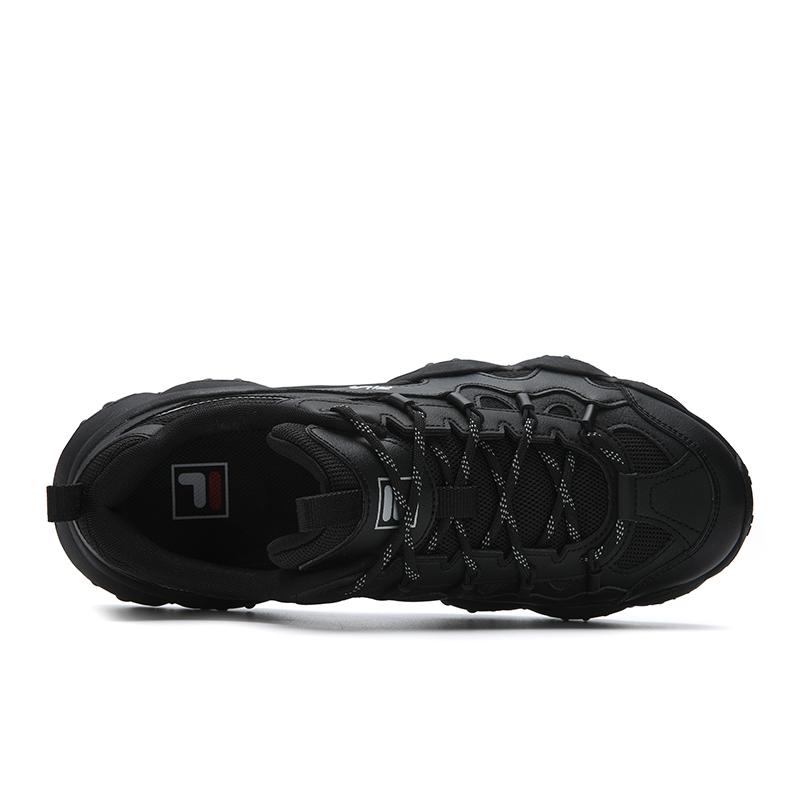 Fila FLUID 7 Массивные кроссовки женские Черный/Космический серебристый F12W612125FBS