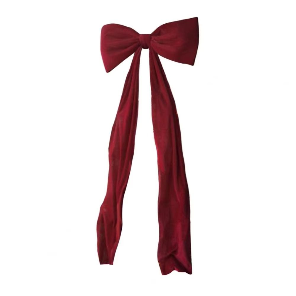 Elegant Large Christmas Bowknot 50x180cm Satin Christmas Decorative Bow Cute Extra Large Ribbon Bowknot Decorations
