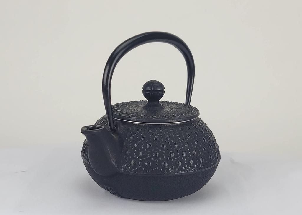 Чайник Iwachu 3 типа Черепаховый панцирь, черная эмаль внутри и сзади крышки Nanbu Ironware 12303 0,32 л