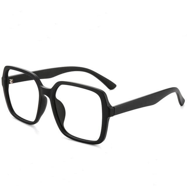 Очки для близорукости в большой оправе, многоугольные, готовые для женщин и мужчин, Tr90, люнеты для близорукости с антисиним светом, по рецепту 0 -0,5 -0,75 -1,0 до -4,0