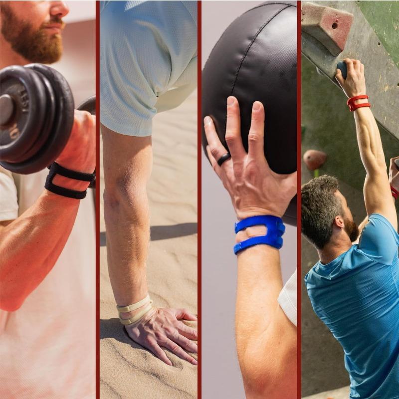 2x Регулируемый бандаж для запястья при повреждениях TFCC, Универсальный размер, Поддержка левого и правого запястья, Упражнения с отягощениями