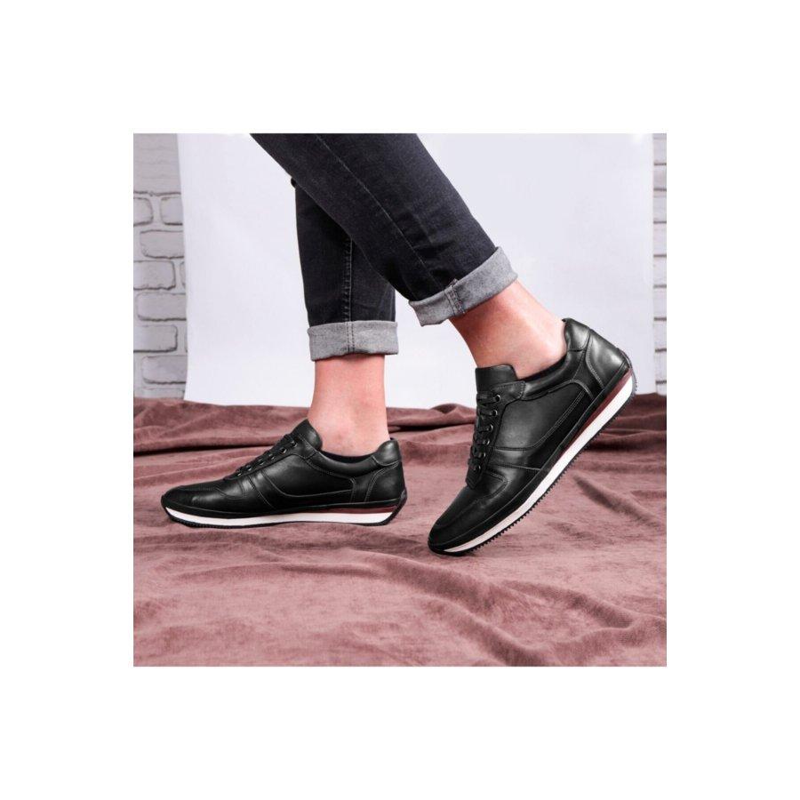 Мужская повседневная спортивная обувь из натуральной кожи