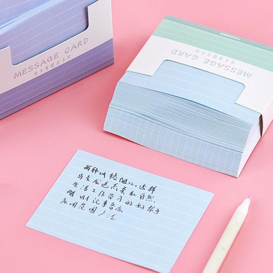 150 шт. Цветные индексные карточки Нелипкие Гладкое письмо Яркий цвет Компактный размер Широкое применение Толстые блокноты для сообщений Индексные флеш-карты Офис