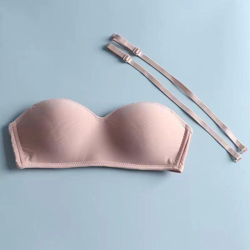Minimalist Strapless Bandeau: Japanese & Korean-Inspired Wire-Free Bra