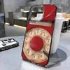 Ретро Телефонный Рисунок Чехол для Телефона Для iPhone 17 Air 16 14 15 Pro Plus 13 12 11 Pro Max Ударопрочный Силиконовый Мягкий Чехол Fundas