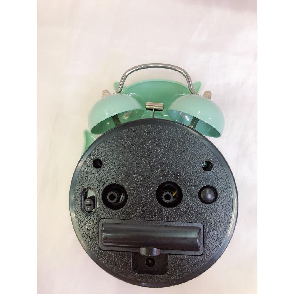 Милый мультяшный металлический будильник с колокольчиком, детский бутик, кабинет, будильник