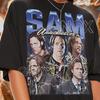 SAM WINCHESTER Shirt, Sam Winchester Retro Tees, Sam Winchester Fan Shirt, Sam Winchester Retro 90s Sweater, Sam Winchester Gift #saf
