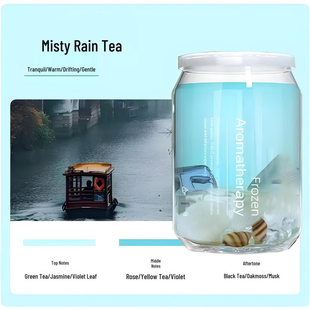 Автомобильный твердый бальзам-ароматизатор - Долговечный, легкий аромат, освежитель воздуха для автомобиля