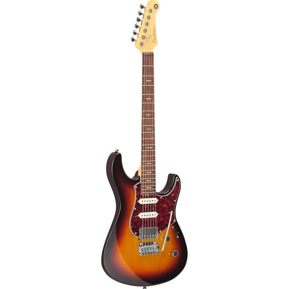 Yamaha PACIFICA Professional electric guitar, rosewood fretboard, desert burst finish, made in Japan (PACP12 DTB)