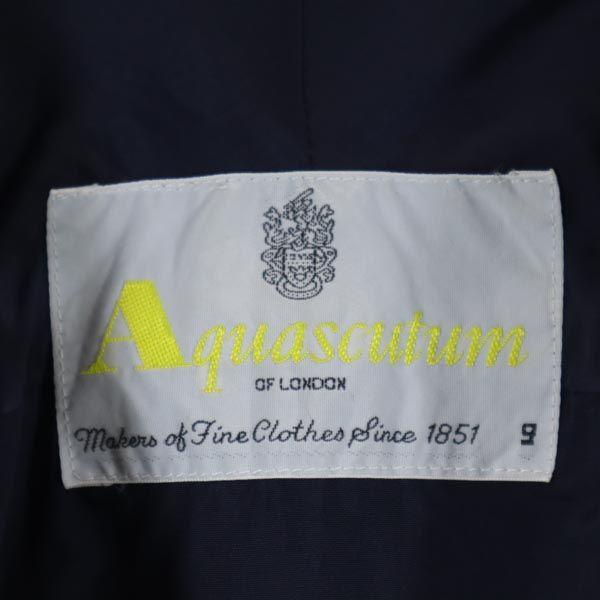 Aquascutum Шерстяная куртка 9 Темно-синий Женский Б/у