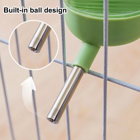 550/950ml Hamster Water Bottle No Drip Small Animal Cage Water Dispenser Automatic Drinking Feeder for Rabbits Ferrets Guinea Pigs Hamsters Hedgehogs