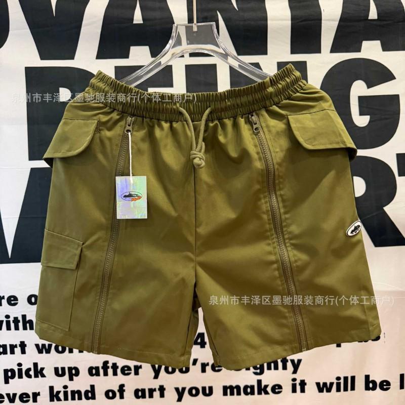 American Functional Style Cargo Shorts Unisex Loose Fit 5 Inch Pants Teens Casual Wear