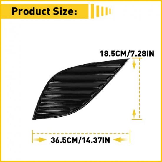 Front Bumper Fog Light Cover Bezel Pair Fit For Toyota Camry SE XSE 2018 19-