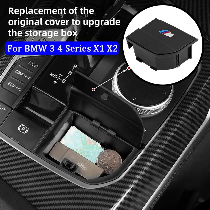 2025 Hot Car Front Central Console Storage Box Organized Container Accessories For BMW 3 Series 4 Series G20 G22 G26 G32 X1 X2 G