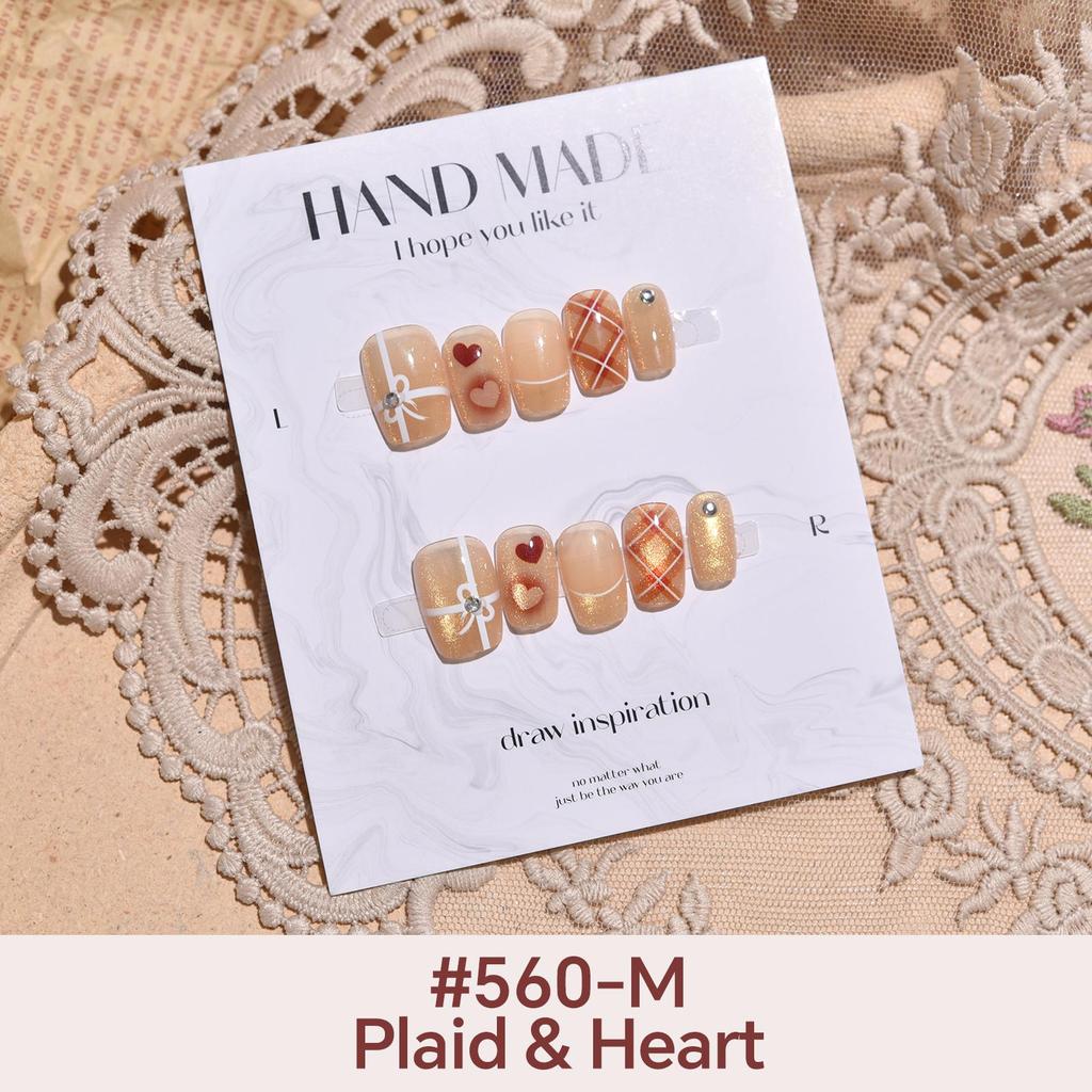 27Style Choice кошачий глаз накладные ногти короткие ручной работы накладные ногти с наклейками инструменты полное покрытие типсы с желеобразным клеем