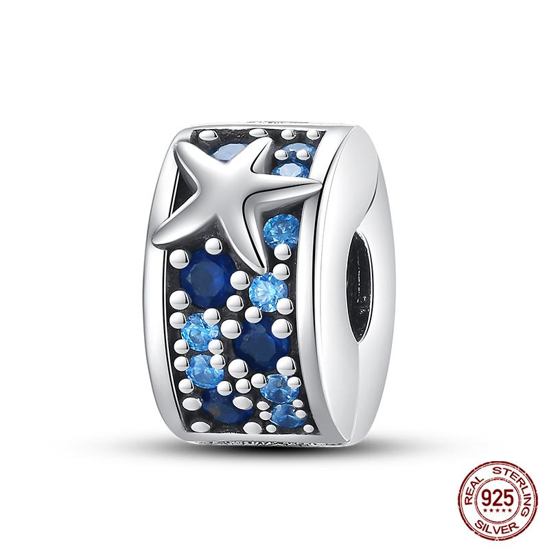 100% настоящие посеребренные бусины серии Ocean, черепаха, краб, русалка, подходят оригинальные браслеты «сделай сам», ювелирные изделия, подарки