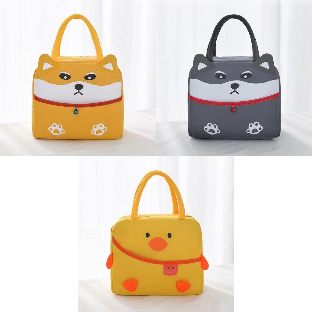 Милая мультяшная термосумка для ланча из плотной ткани Оксфорд, модель Xk