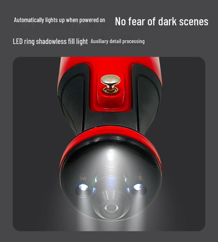 7.2V Литиевая батарея Электрическая шлифмашина с 5-ступенчатой регулировкой и подсветкой для резьбы по нефриту, шлифовки и полировки