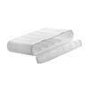 6-Cell 18650 Battery Storage Box, Transparent White