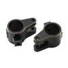 2pcs Black Coating Brass Axle Tube Link Mount Replacement for SCX10 PRO 1/10 Remote Control Car