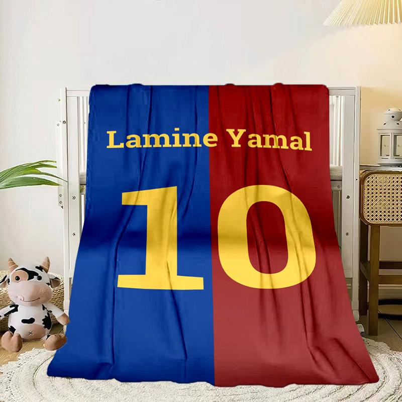 Flaming Number 10 Portable Blanket/Soft Blanket Bedding Blanket Suitable for Travel Camping Living Rooms Offices Sofas Fan Gifts