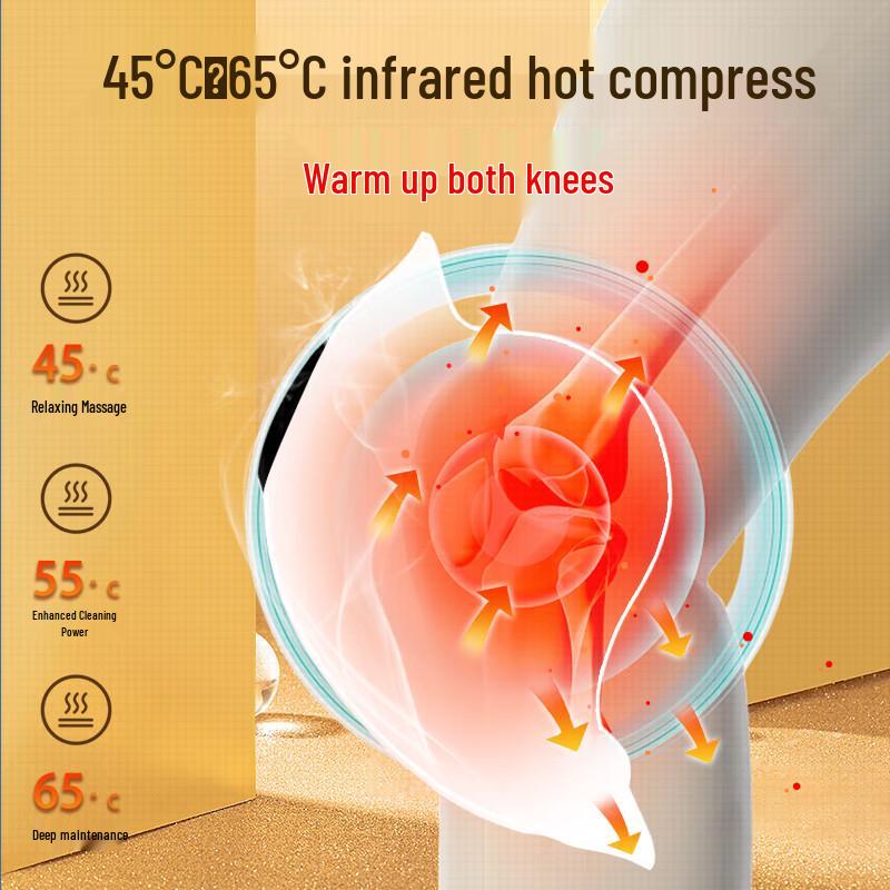 HEZHENG Knee Massager with Hot Compress