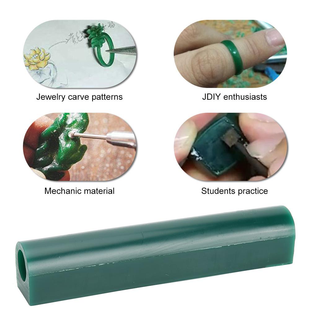 Wax Ring Tube Green Wax Tube Jewelry Ring Making Engraving Tool AccessoryWomen Wax Tube