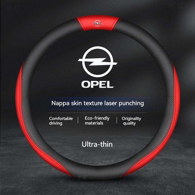 Для Opel OPCline ASTRA CORSA INSIGNIA MOKKA VECTRA GTC Tigra Карбоновое волокно Кожа Чехол на руль автомобиля Противоскользящие аксессуары