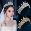 New Rhinestone Headband Headdress Elegant Wedding Dress Ornament Accessories Temperament Wild Crown Wedding Bridal Crown