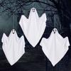 Halloween Hanging Ghost Spooky LED Light Up Battery Operated Flying Ghost Outdoor Decoration for Haunted House Party Prop