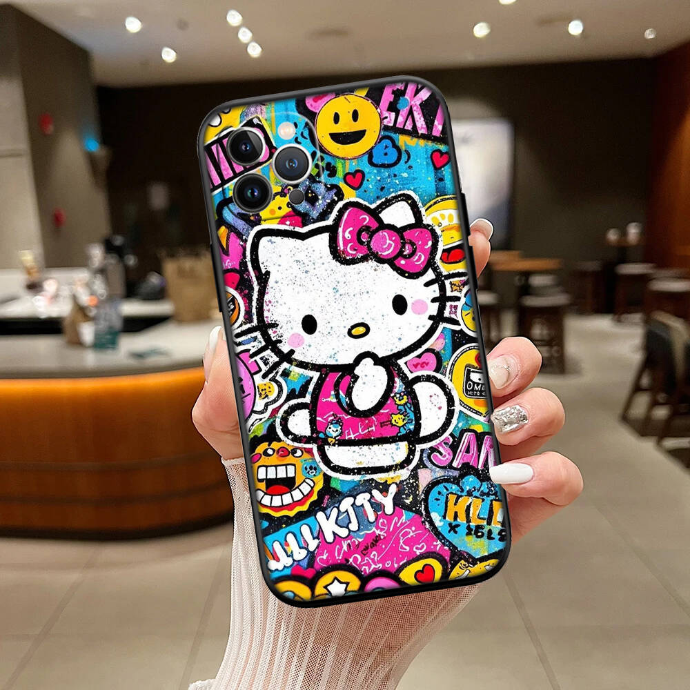 Cute Hello kitty New Phone Case for Samsung S20 S21 S22 S23 S24 FE Ultra Plus Lite S21S A07 A17 A36 A37 A55 A57 F06 F16 M06 M16 M56
