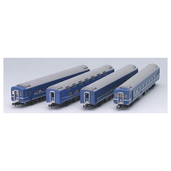 TOMIX N Gauge 14 Series 15 Type Sleeper Express Comet Set 92278 Железнодорожная модель пассажирского вагона 4-вагонный