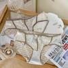 Yearning for the Future: Cute Mesh Low-Rise Women's Panties with Small Cutouts (70-100 Jin)