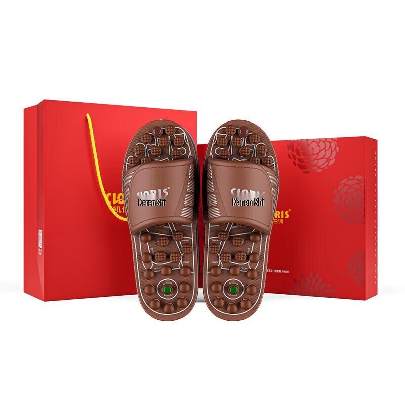 Массажные тапочки CLORIS из нефрита для ног