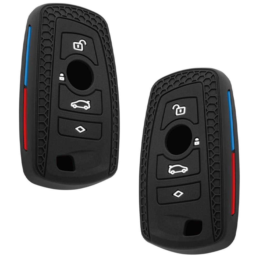 Новый силиконовый чехол-брелок для ключа автомобиля для BMW 1 2 3 4 5 6 7 Серии X1 X3 X4 X5 X6 F36 F25 F26 F30 F34 F10 F07 F20 Z10 G30 F15 F16