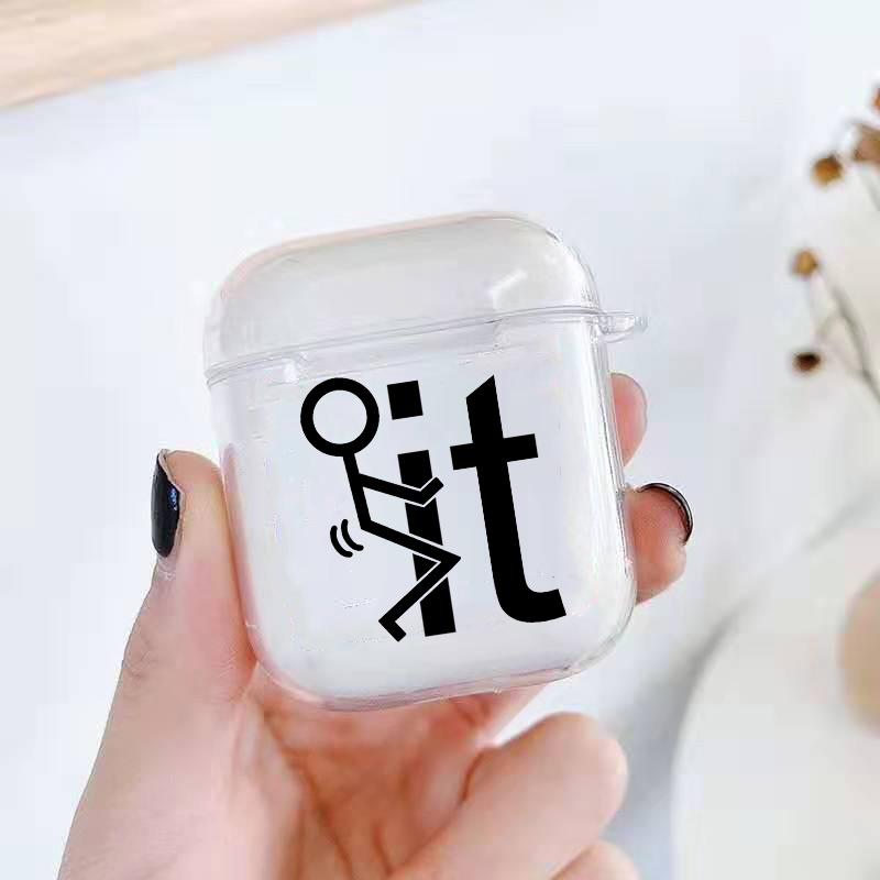 Забавный мужской чехол для Airpods Pro 2, милый креативный защитный чехол с рисунком из мультфильма, коробка для Airpods 1 2 3 Pro Air Pod, чехол Funda