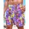 2026 Men's Fun and Quirky Hawaiian Beach Shorts Featuring Gorillas and Flamingos