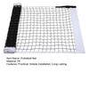 Ultra-Stable Pickleball Net Simple Installation Indoor/Outdoor Regulation Size Portable Pickleball Net Replacement