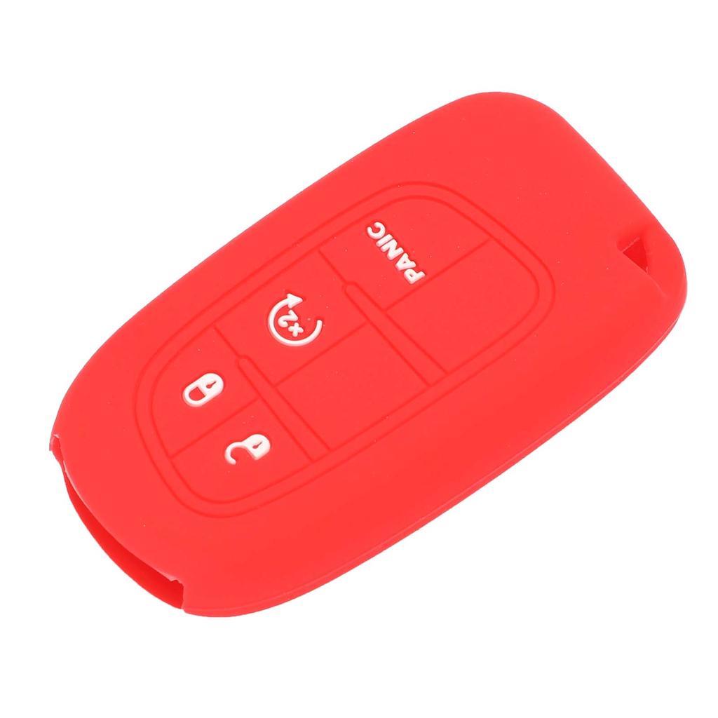 Силиконовый чехол для дистанционного ключа от машины jingyuqin для зарядного устройства Dodge Journey для Jeep Renegade Grand Cherokee для Chrysler 200 300 Smart Key