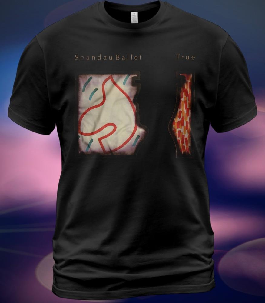 Cotton T-Shirt Spandau Ballet True Album John Keeble Gary Kemp Martin Kemp Unisex T-Shirt