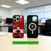 Чехол для телефона W-weeknd D-design Для iPhone17,16,15,14,13,12,11 Plus,Pro Магнитный Для Magsafe Беспроводной Зарядки
