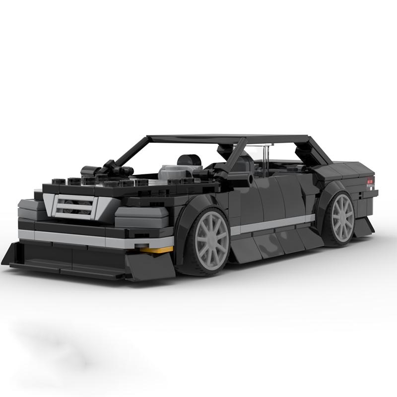 321 деталь MOC Тойота JZX100 Mark II JDM Автомобиль DIY Модель Строительные блоки Продвинутые Игрушки для сборки Подарок для взрослых Поклонников дрифта
