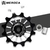 MEROCA 12T MTB Шоссейный Велосипед Задний Переключатель Керамический Подшипник Ролик Широкий Узкий Зуб Велосипед Направляющее Колесо Для Shimano Sram