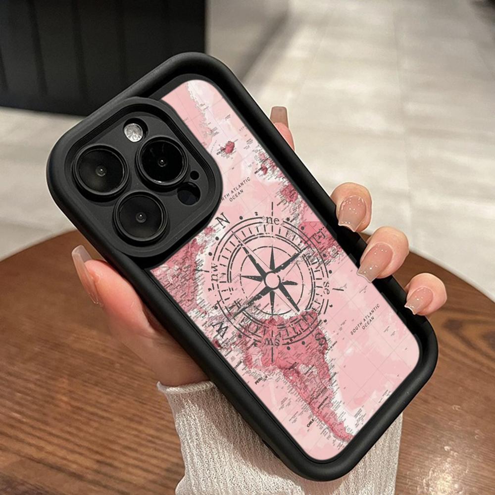 LZ24 Карта траектории самолета искусство силиконовый чехол для телефона Xiaomi 11 Lite 5G 14T Redmi 14C 13C A3 Note 12 11 9 10 13 Pro Plus противоударный задний чехол