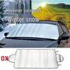 Защита от снега и солнца для лобового стекла автомобиля: Зимняя защита от заморозков и теплоизоляционный чехол
