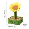 Cat Puzzle Toy Sunflower Design Puzzle Cat Enrichment Toys Game Enrichment Scratcher For Training Mental Exercise Indoor Play