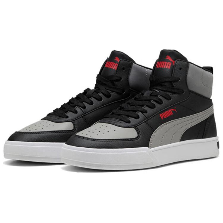 Puma Кроссовки Caven MID SD EMB Унисекс Черные Высокие Ретро Стильные Тонкая Подошва Износостойкие 401799-03