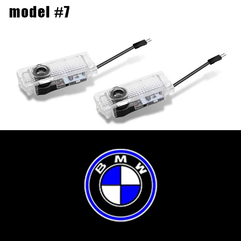2Pcs Car Door Welcome LED Projector Laser Logo Door Light For BMW M F32 F33 F34 F15 F10 F01 F11 E90 E60 E46 E93 F20 F21 F30 F31
