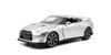 Kyosho JADA TOYS Масштабная модель Брайана Nissan Skyline Цвет: Candy Silver Модель JADA97212 1/24 F&F GT-R (Р35)