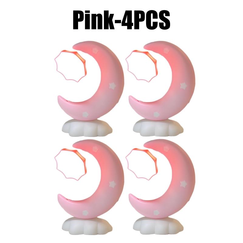 Star Moon Lamp with LED Light USB Rechargeable Night Light for Kids Nursery Bedroom Desk Decor Cute Star Moonlight Gift Idea